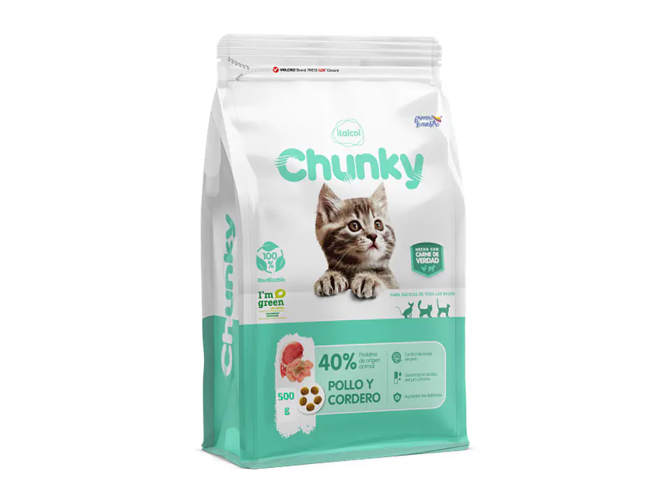 Chunky Gatitos Pollo y Cordero 1