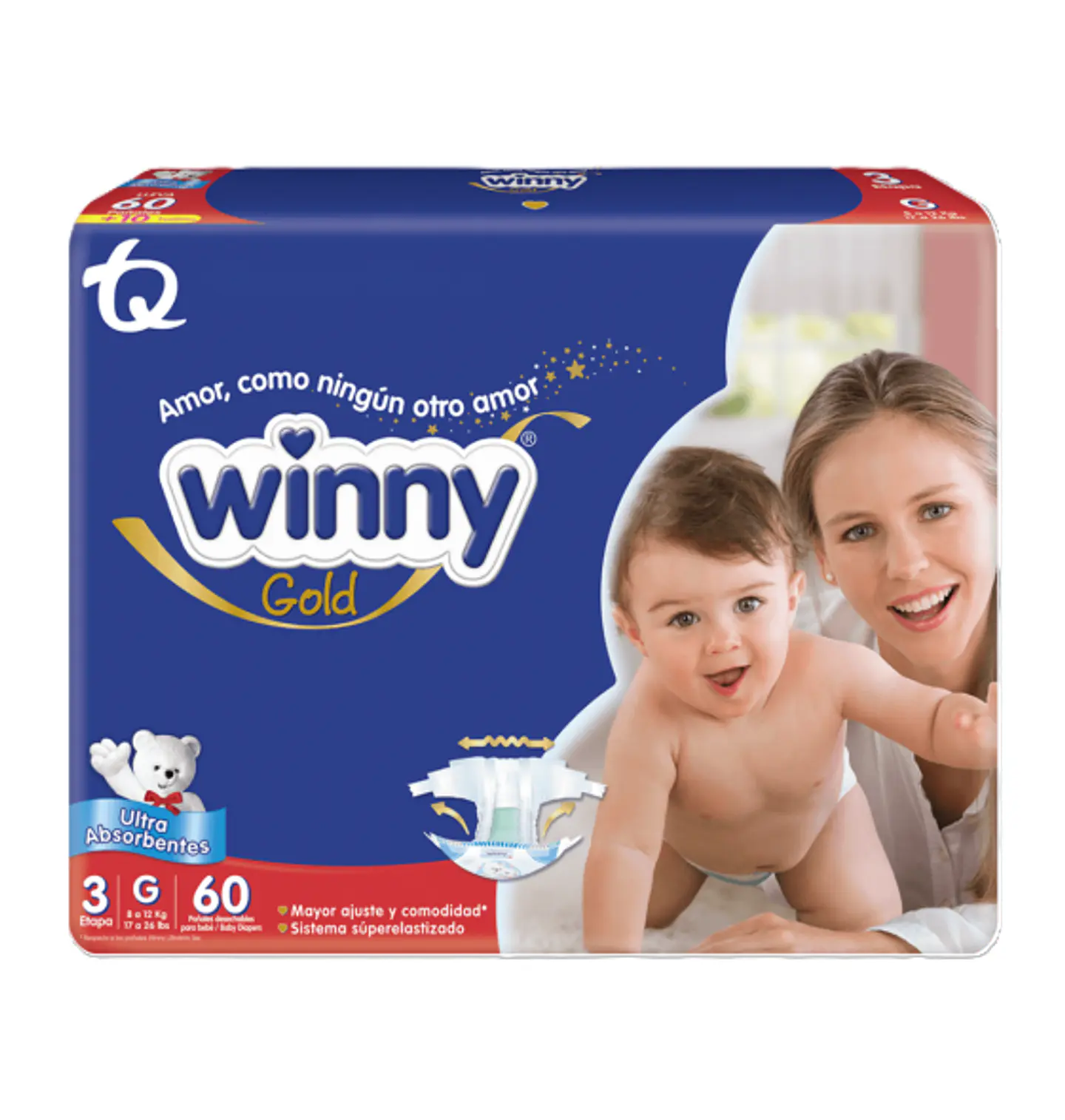 Pañales Winny Gold Etapa 3 2