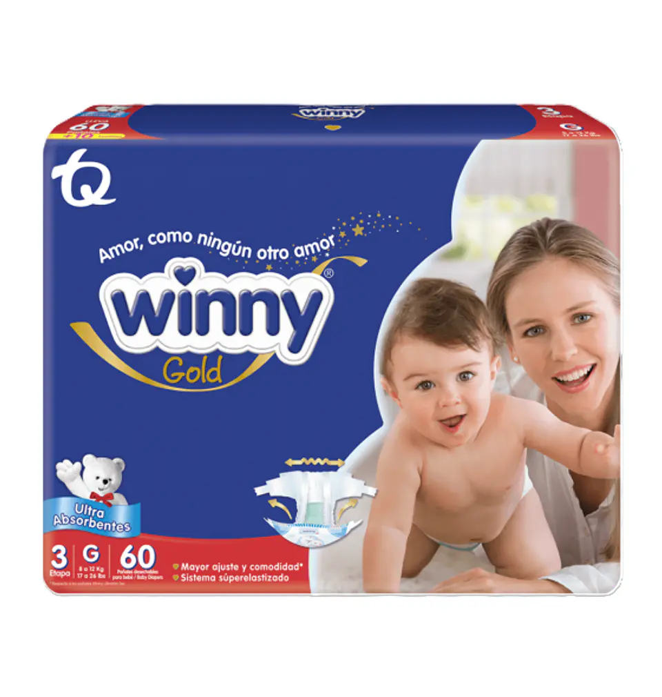 Pañales Winny Gold Etapa 3 2