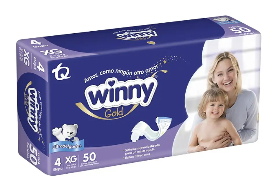 Pañales Winny Gold Etapa 4 2