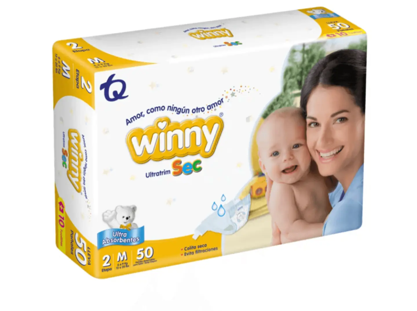 Pañales Winny UltraTrim Sec Etapa 2 2