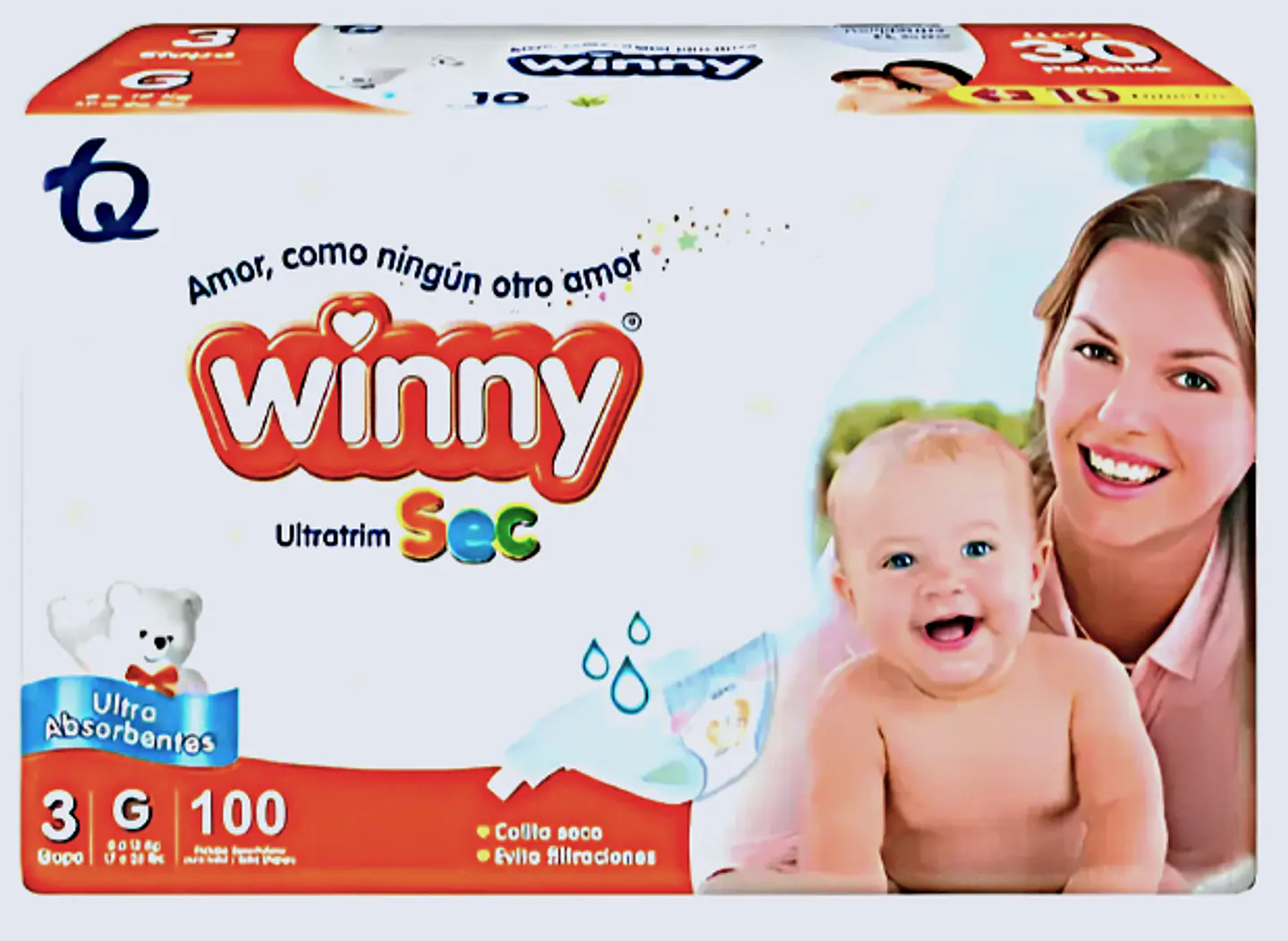 Pañales Winny UltraTrim Sec Etapa 3 3