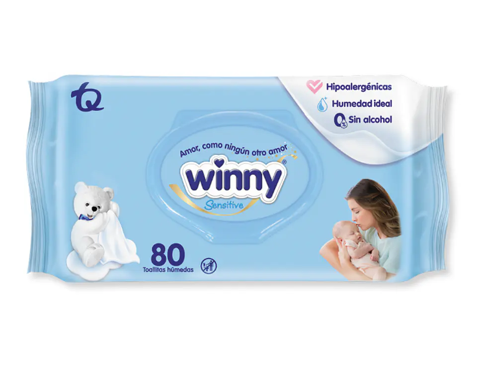 Toallas Húmedas Winny Sensitive 2