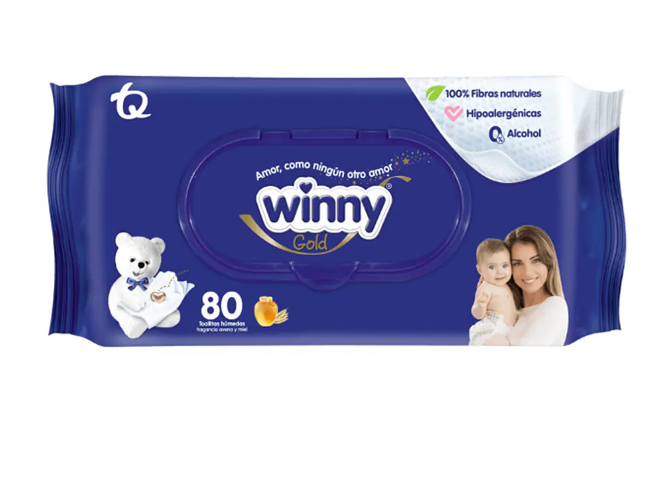 Toallas Húmedas Winny Gold 2