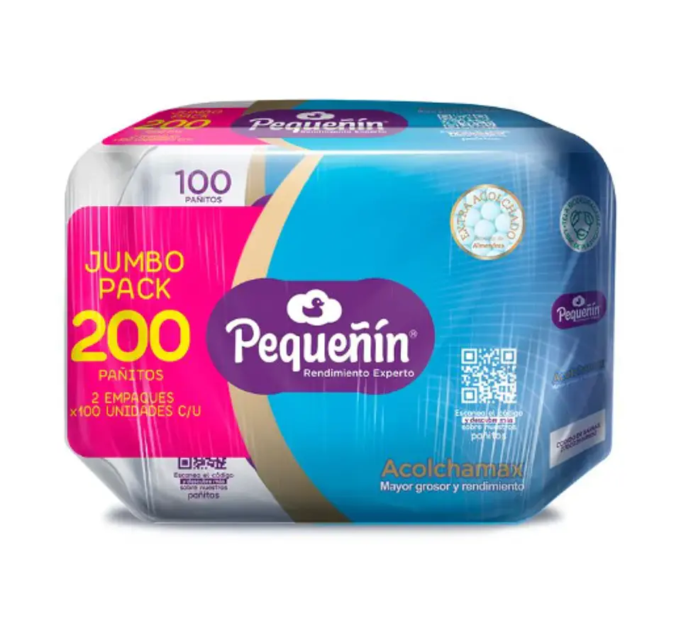 Toallitas Húmedas Pequeñín AcolchaMax 2