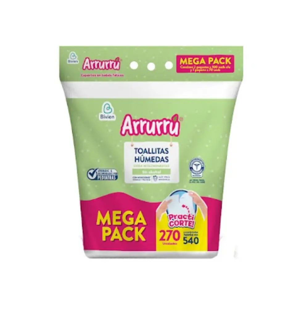 Toallitas Húmedas Arrurrú Aloe 4