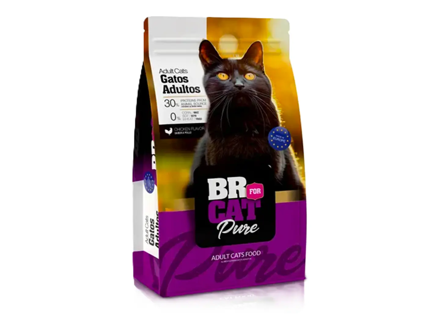 BR For Cat Pure Adultos Pollo 1