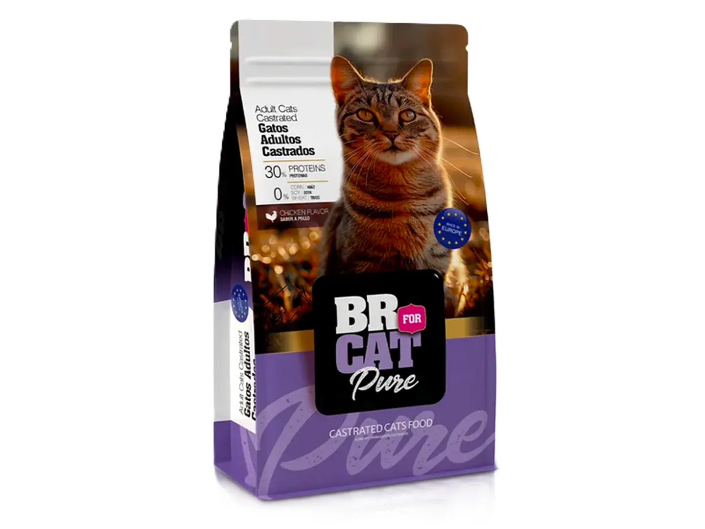 BR For Cat Pure Castrados Pollo 1