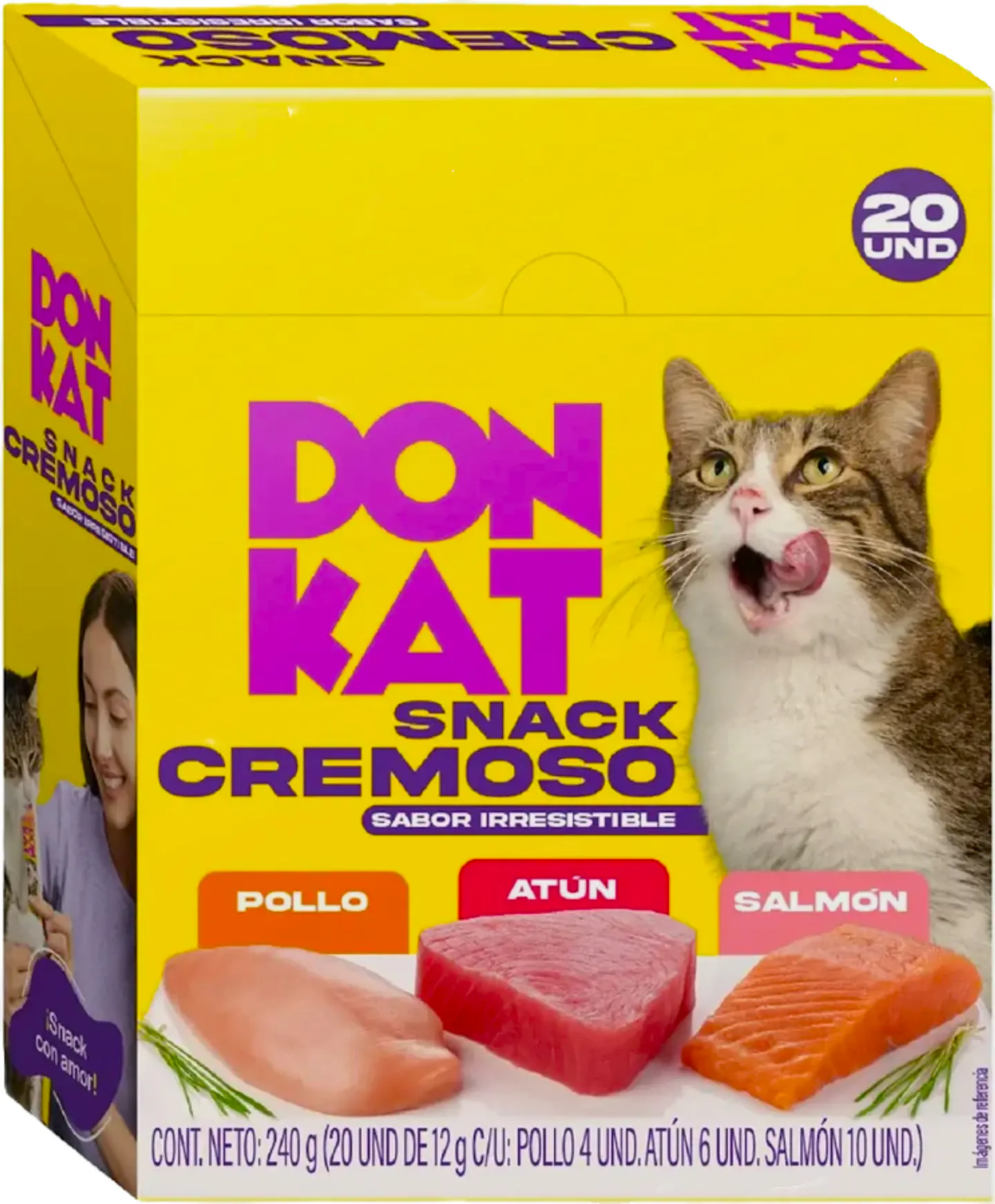 Donkat Cremoso x4 / x20 / x50 Unidades 5