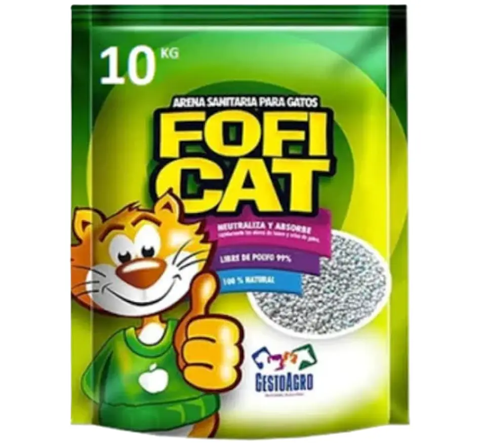 Arena Sanitaria Fofi Cat Manzana  1