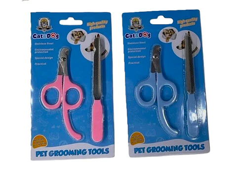 Cortaúñas + Lima Pequeño para Mascotas