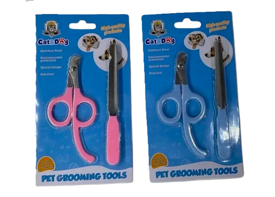 Cortaúñas + Lima Pequeño para Mascotas 1