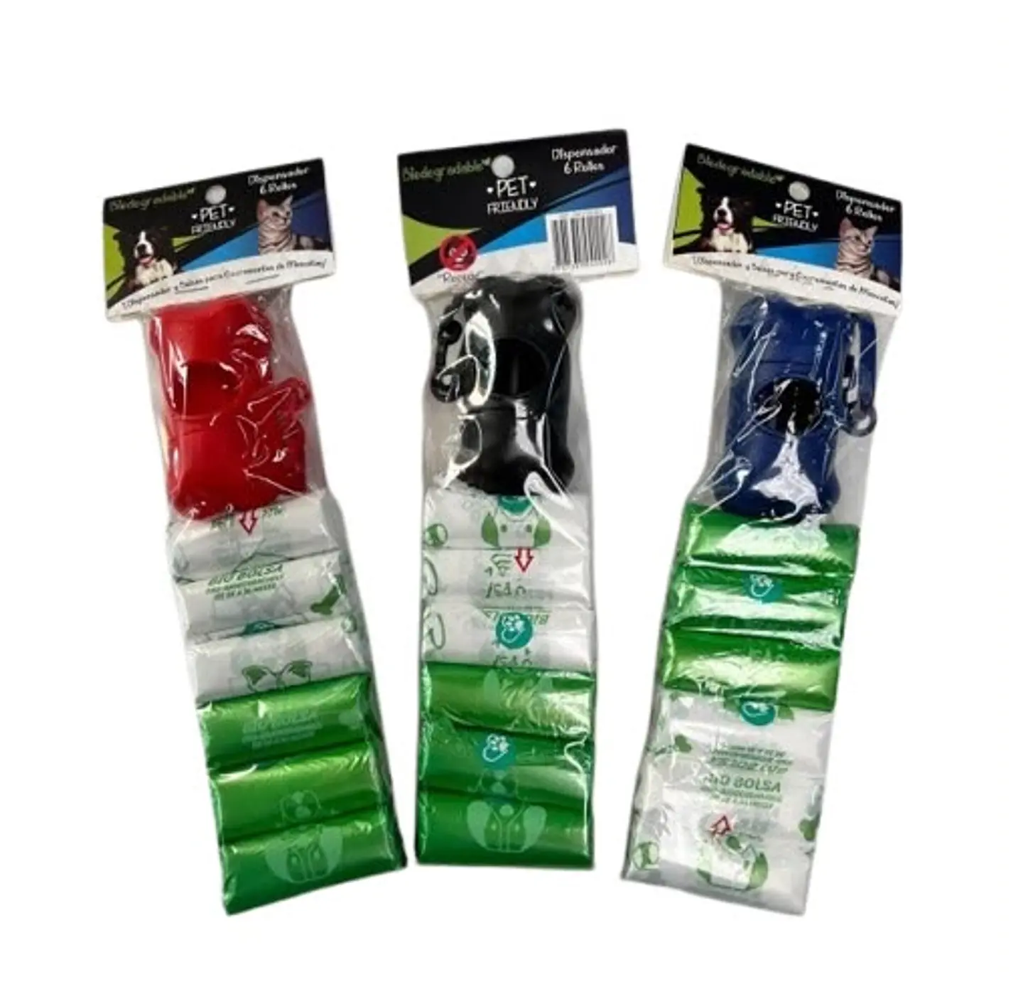 Bolsas para Excremento de Mascotas con Dispensador 1