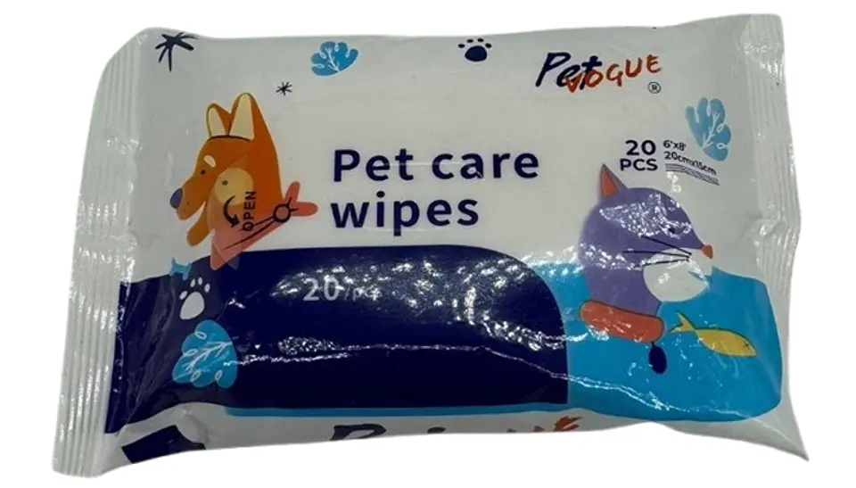 Pañitos Húmedos para Mascotas 1