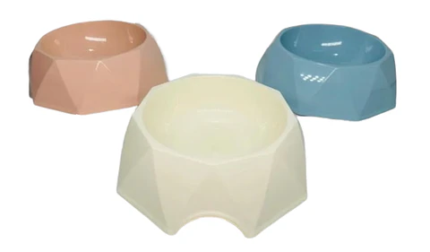 Plato Diamante para Mascotas