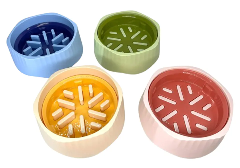 Plato Anti Reflujo Ajustable para Mascotas 1