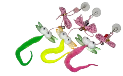 Juguete Colgante Libélula para Gatos