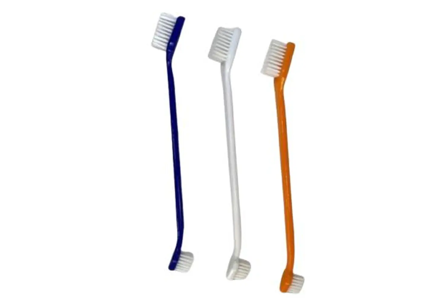 Cepillo Dental Doble para Mascotas 1