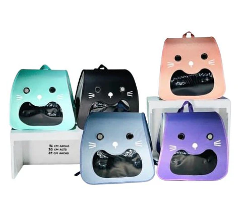Bolso para Transporte de Mascotas con Diseño Gato