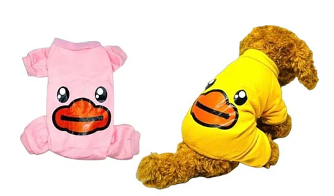 Enterizo Estampado Pato para Mascotas