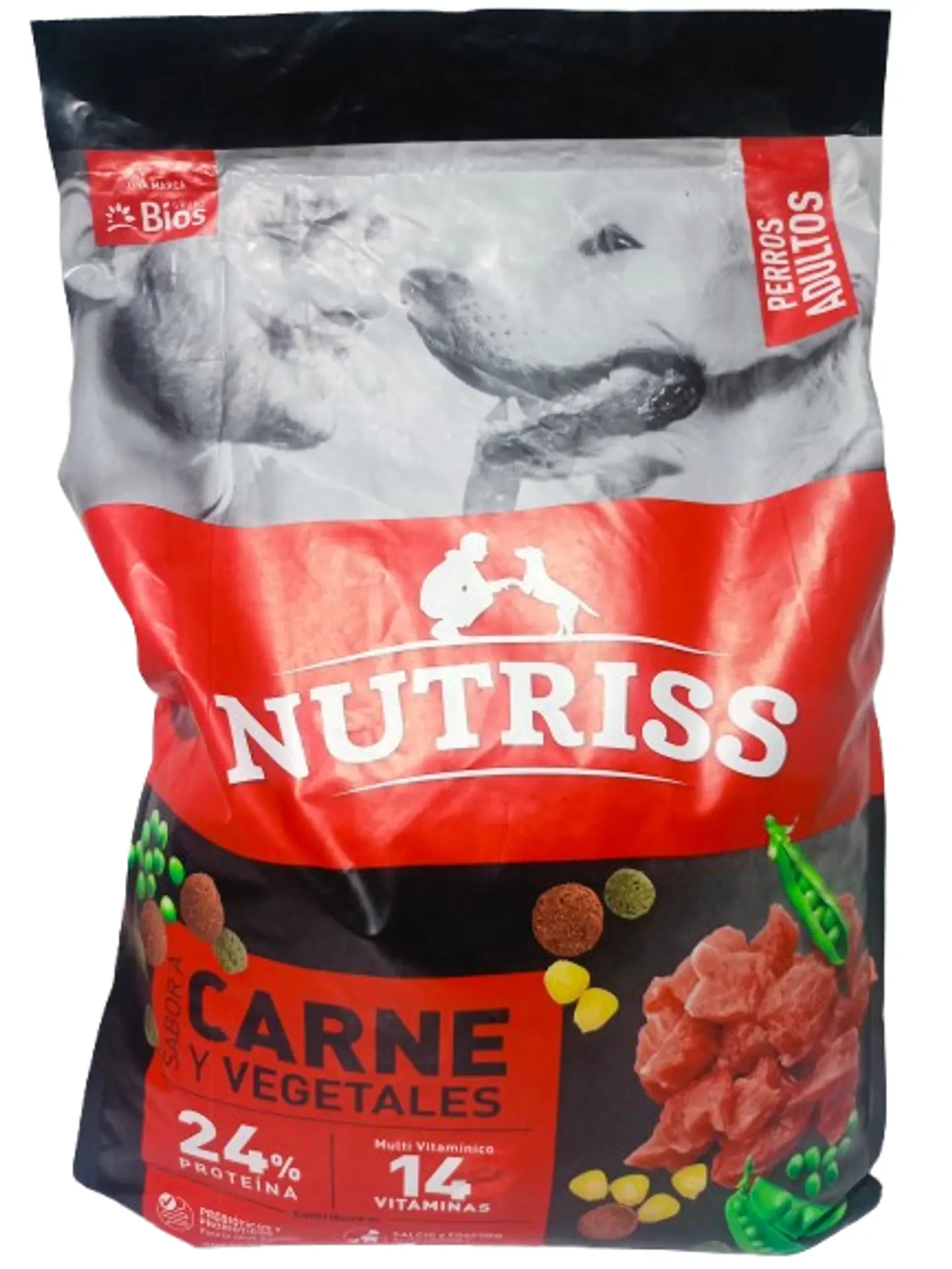 Nutriss Adultos Carne y Vegetales 1