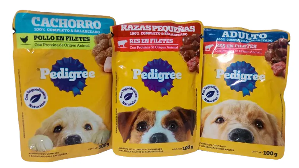 Pedigree Alimento Húmedo para Perros  1