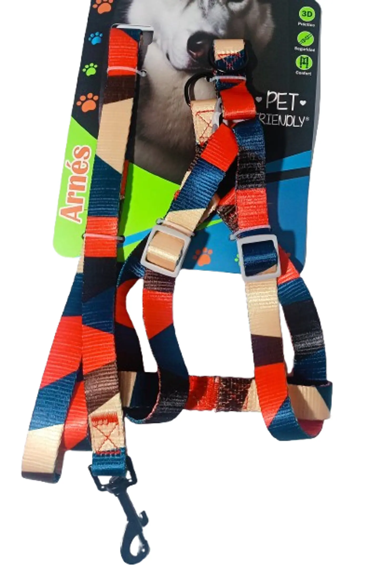 Arnés Multicolor para Mascotas 3