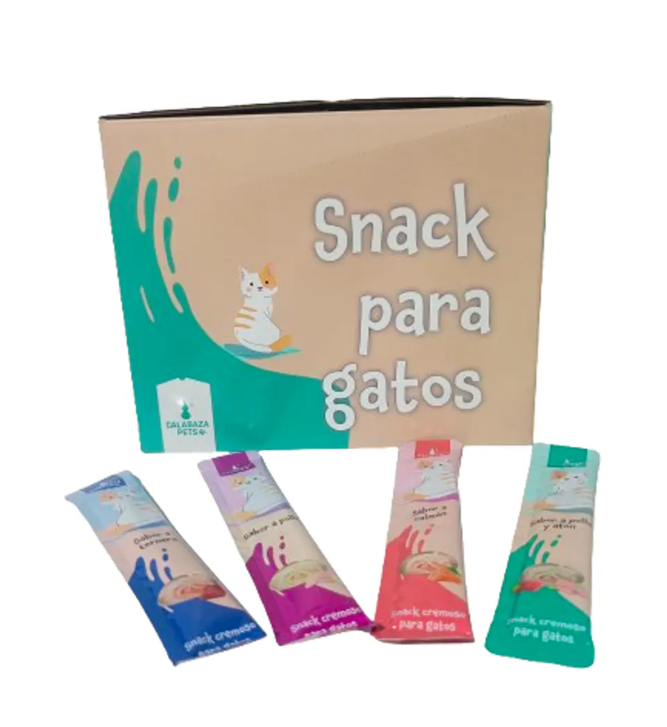 Snack Cremoso para Gatos 1
