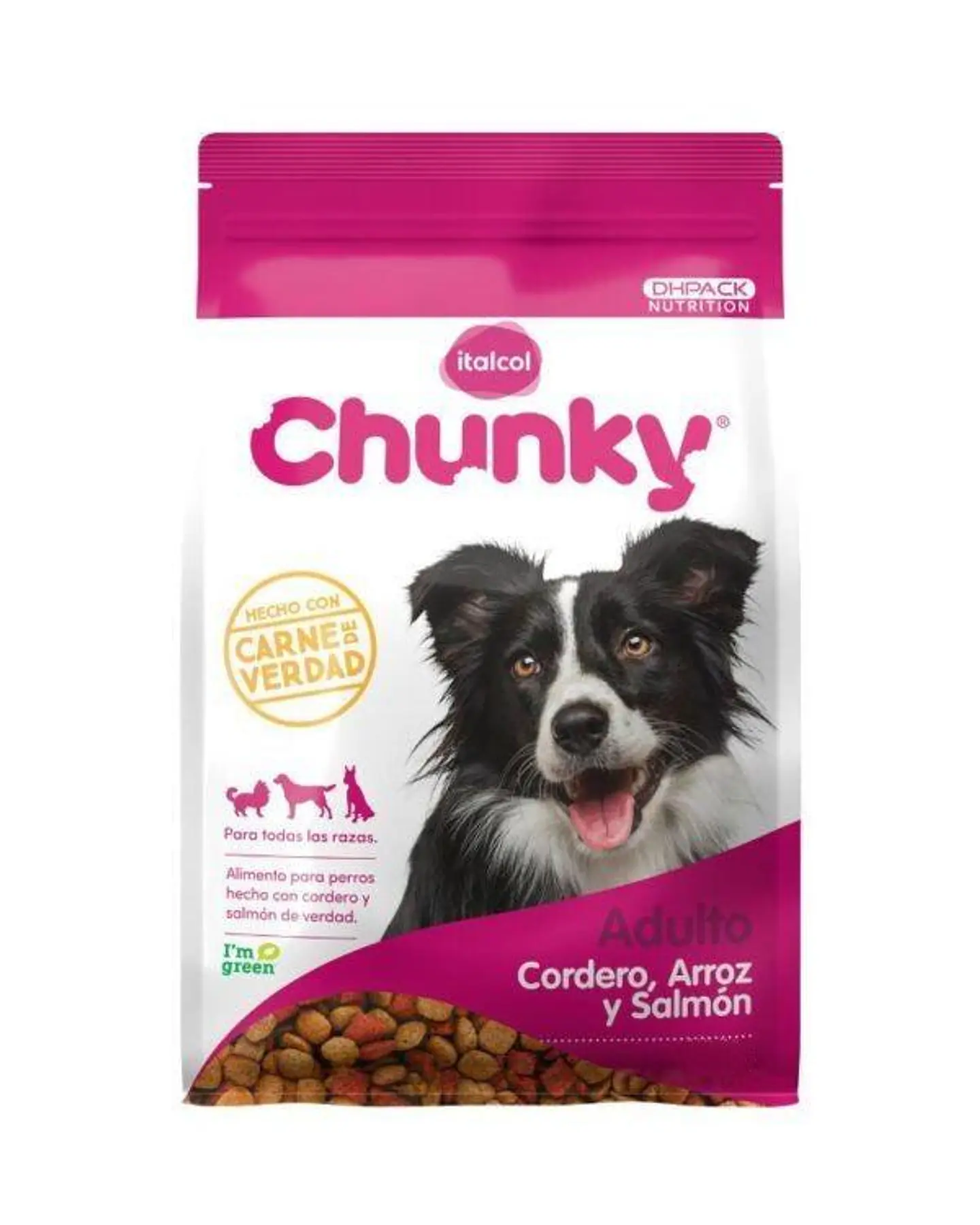 Chunky Adultos Cordero, Arroz y Salmón 1