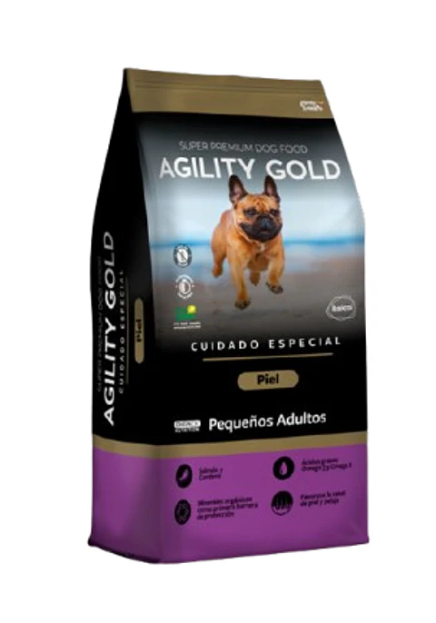 Agility Gold Pequeños Adultos Piel 