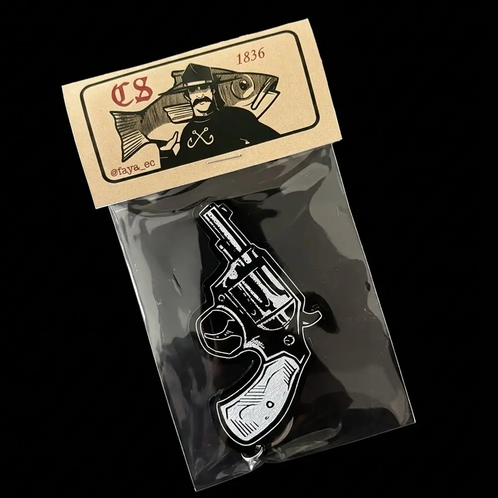 Llavero Fish / Gun