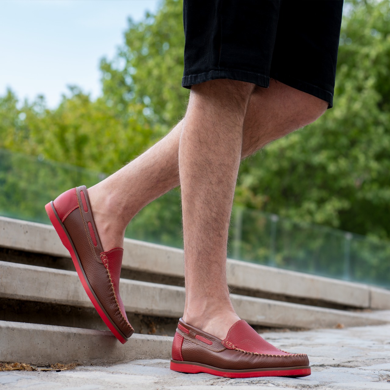 Loafer Red Tree 1
