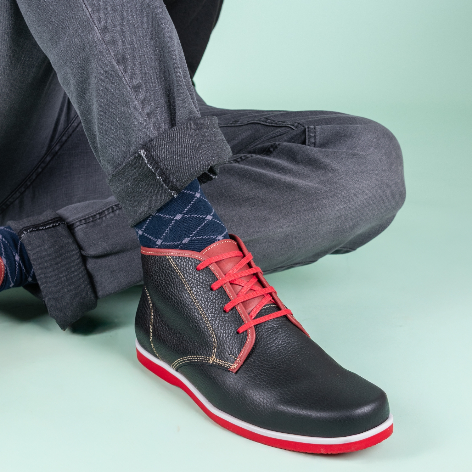 Desert Negro Rojo 4