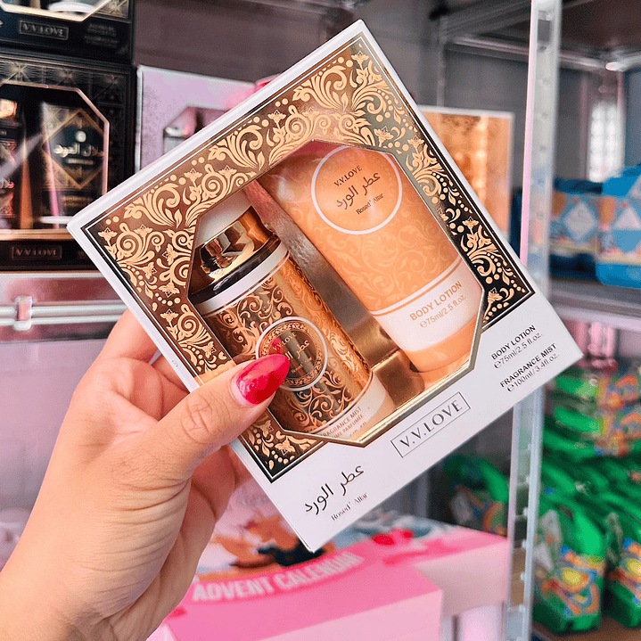 Body splash + Crema corporal DUPE ARABES 3