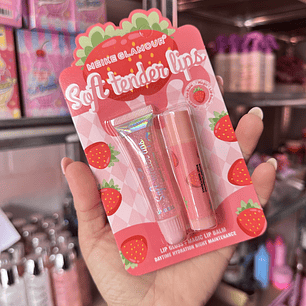 Balsamo + gloss fresita 