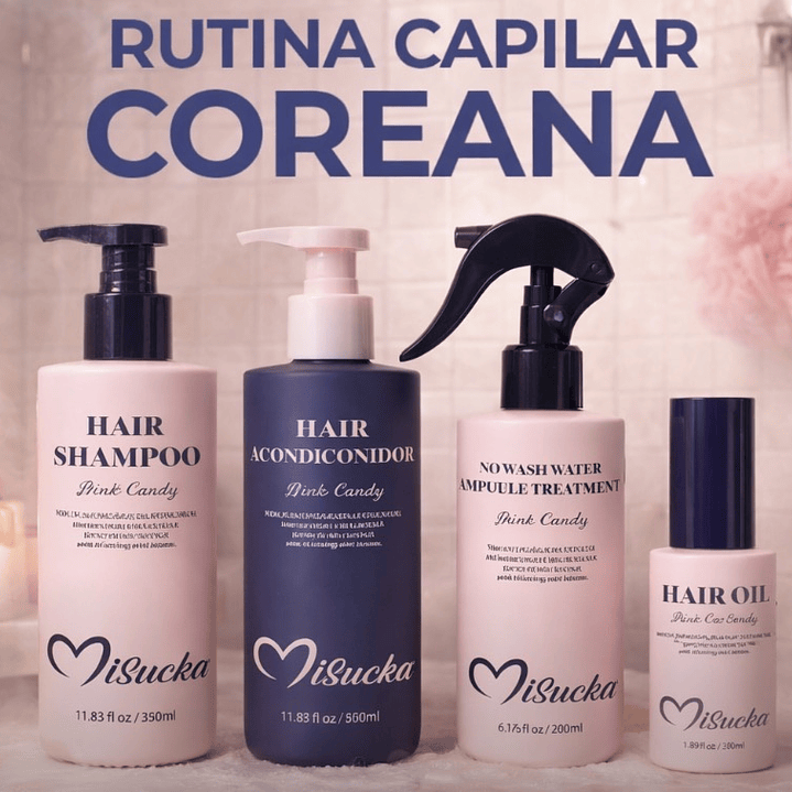 Rutina capilar coreana MISUCKA 1