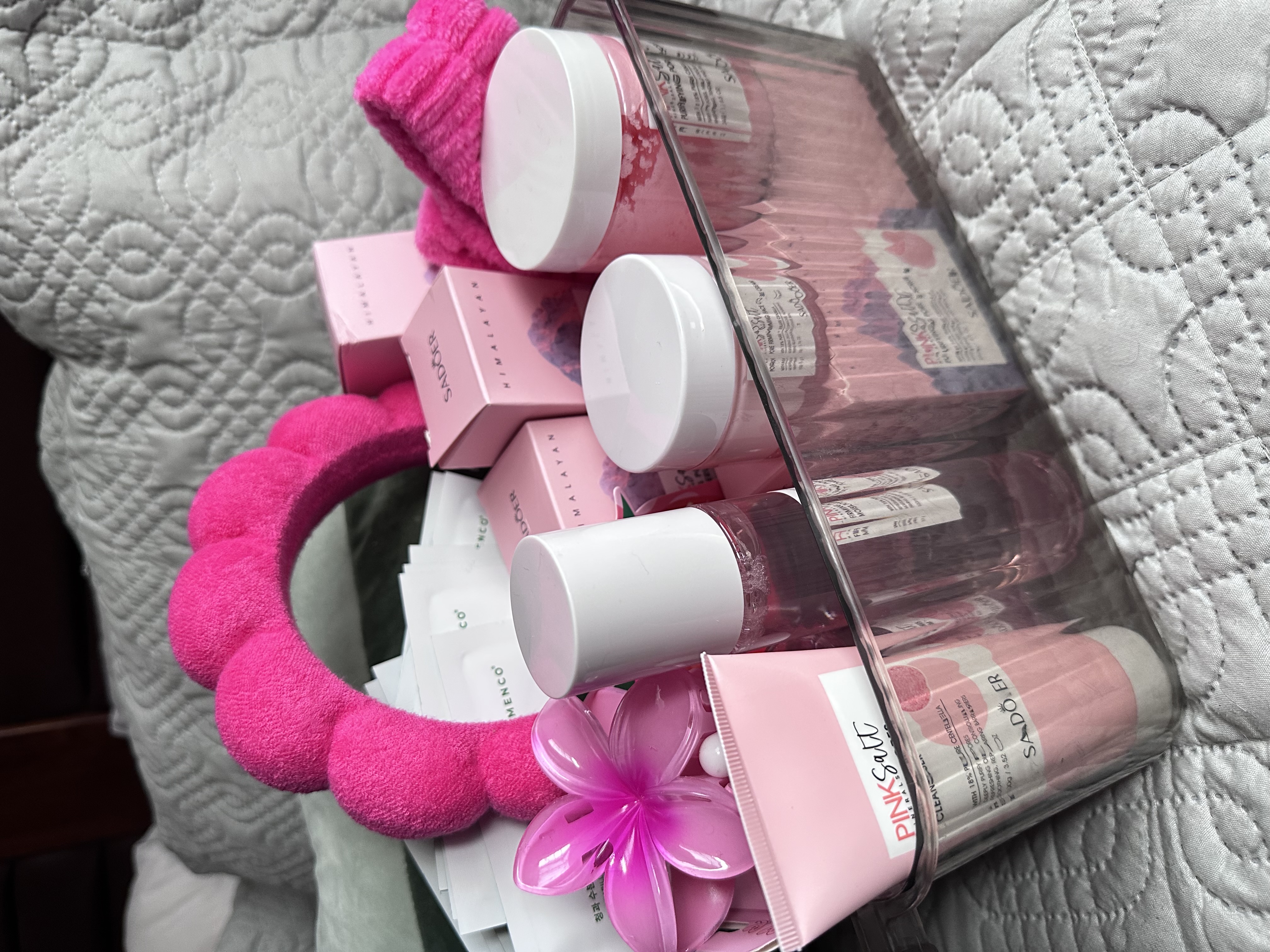 Box skincare centella asiatica y sal rosa  1