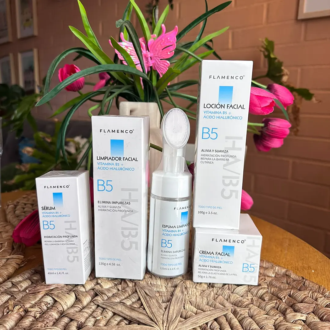 Kit skincare acido hialuronico B5 - FLAMENCO 1
