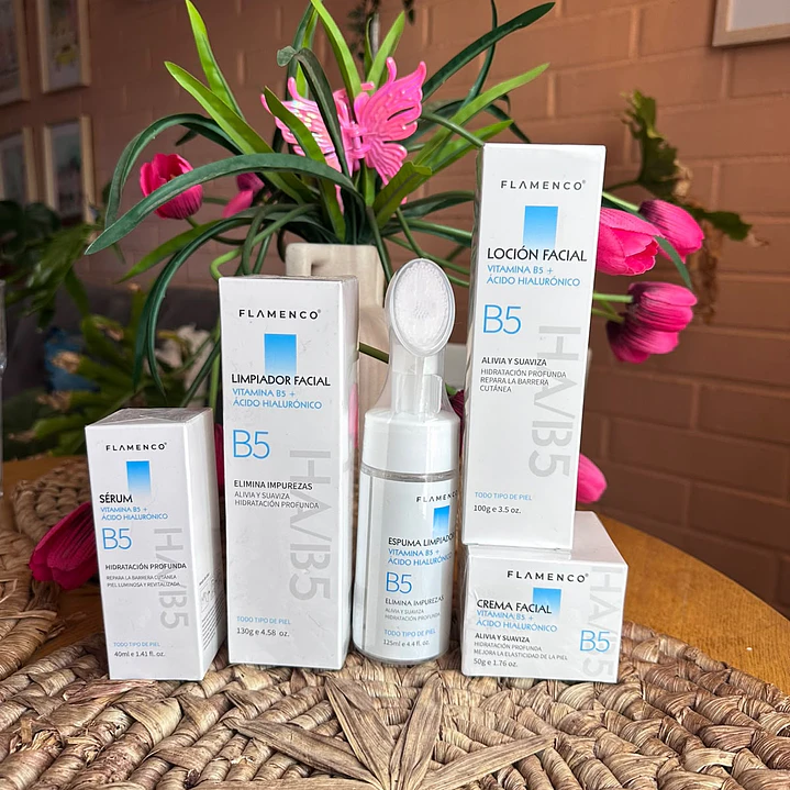 Kit skincare acido hialuronico B5 - FLAMENCO 1