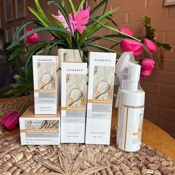 Kit skincare arroz- Flamenco 1