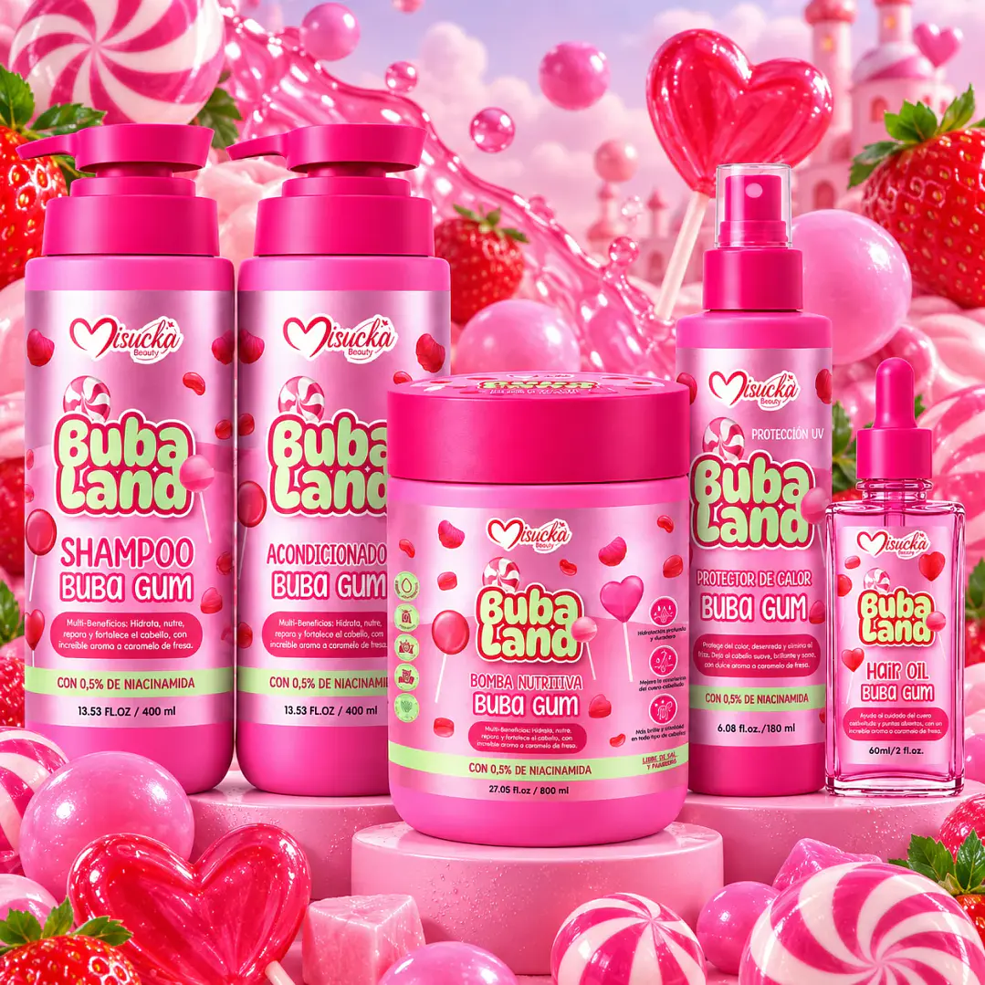 LINEA CAPILAR BUBA LAND MISUCKA- BUBA GUM 1