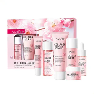 Travel set collagen sakura SADOER