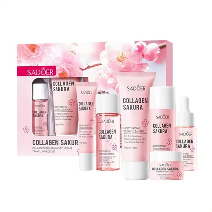 Travel set collagen sakura SADOER 1