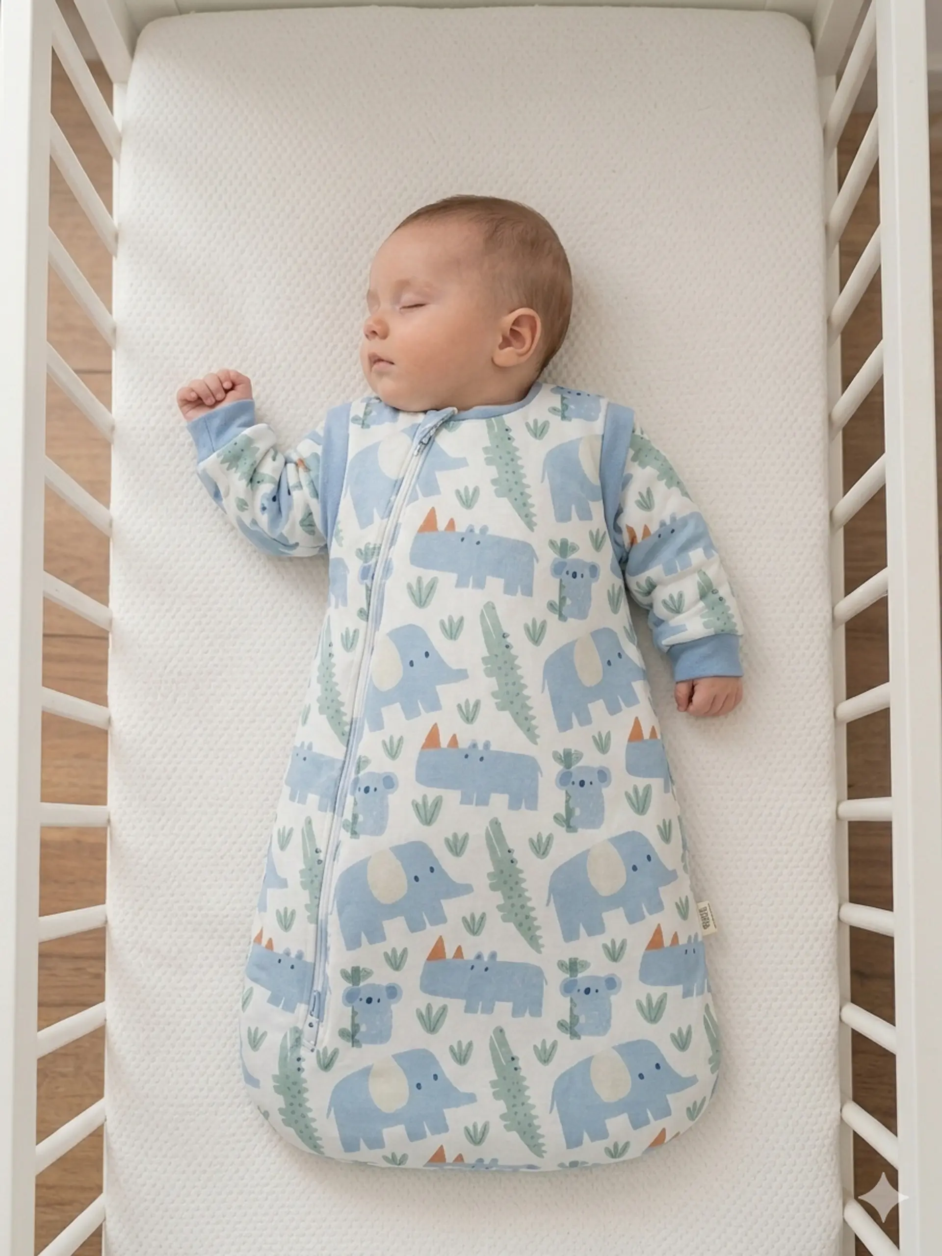 Saco de Dormir Bebé Animal Azul Gota TOG 3.5 | TALLA S | Bad Cat Kids 1