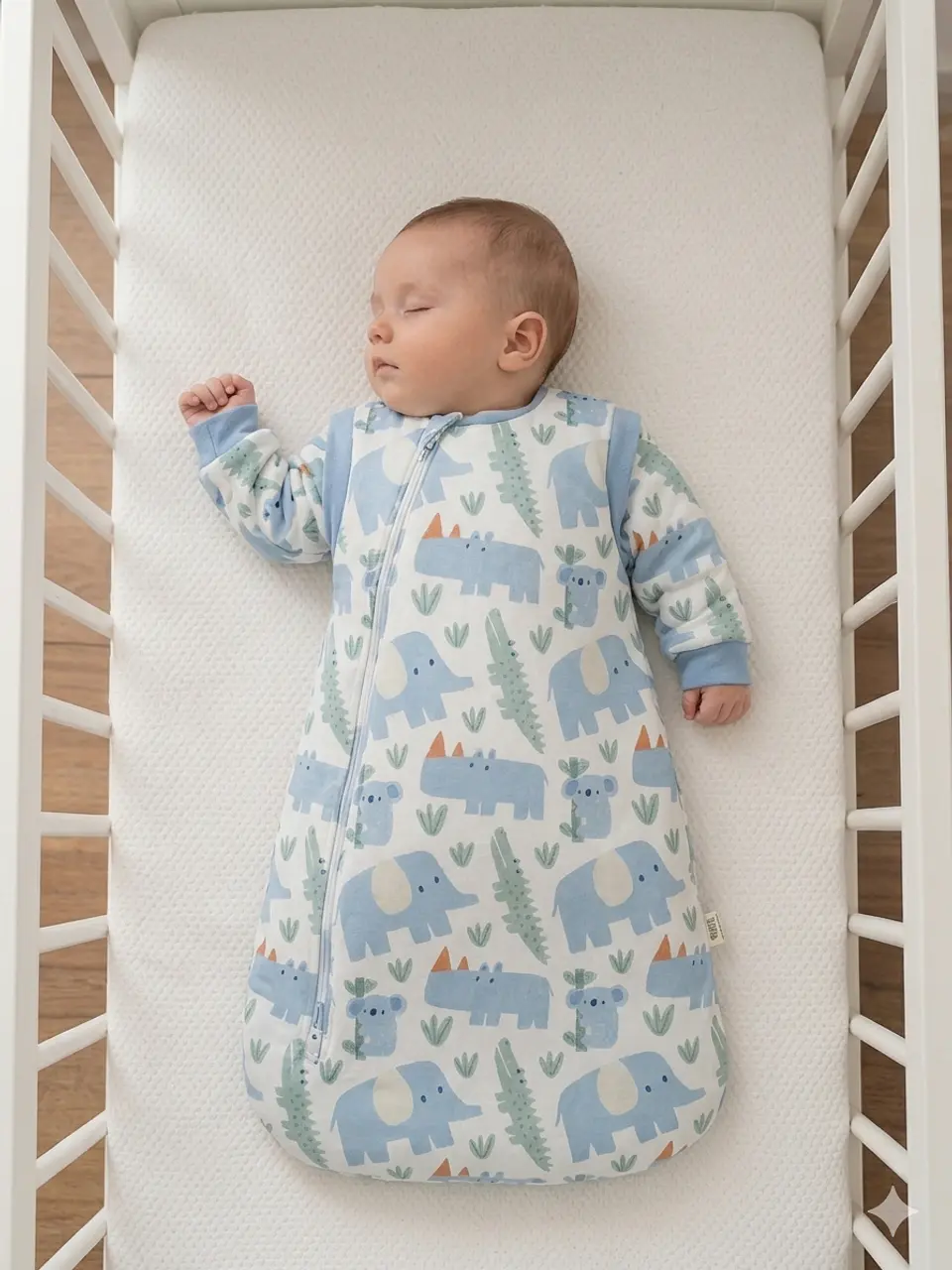 Saco de Dormir Bebé Animal Azul Gota TOG 3.5 | TALLA M | Bad Cat Kids 1