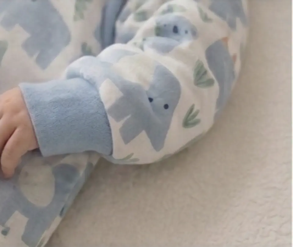 Saco de Dormir Bebé Animal Azul Piernas TOG 3.5 | TALLA L | Bad Cat Kids 6