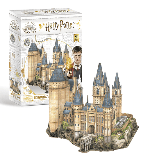 Puzzle 3D - Harry Potter - Hogwarts Castle - Astronomy Tower - 540