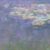 Claude Monet Headboard: Water Lillies & Agapanthus - 1915 - 1926