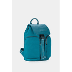 Mochila Velez de Cuero para Mujer Azul 3