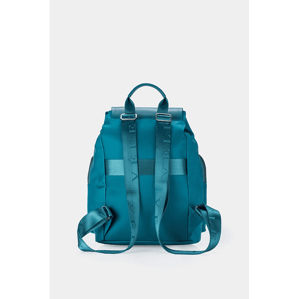 Mochila Velez de Cuero para Mujer Azul 4